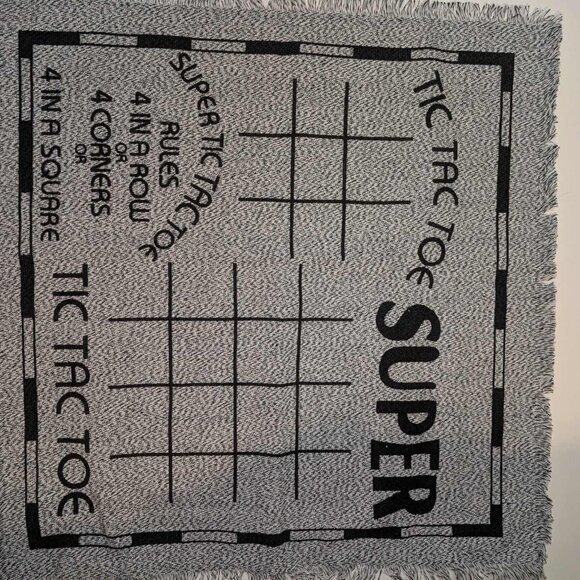 Giant Checkers Set Game with Mat & Bag – Used Once - Picture 4 of 5